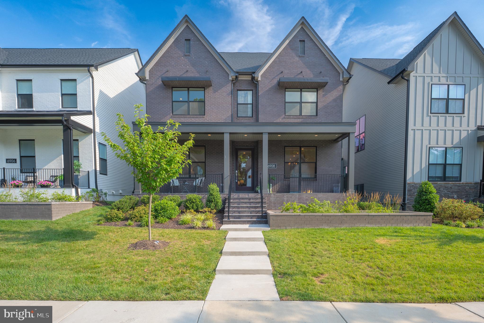 Don’t miss out on a chance to own a beautiful home in Bethesda’s new community, Amalyn, built by America’s Luxury Home Builder – Toll Brothers! A stunning Odeon Contemporary in the sought-after Amalyn Nouveau Collection, built in 2023, this beautifully appointed residence offers over 5,800 sq. ft. of sophisticated living space and stands out as one of the largest models in the community.
✨ Highlights:
5 spacious bedrooms & 4.5 luxurious bathrooms. With 4 bedrooms 3 full bathrooms on top level; 1 bed/1 bathroom in lower level.
Brand new carpet (June 2025) in the upper and lower levels, freshly painted throughout; Brand new Washer/Dryer on the upper floor; $150k+ upgraded designing features including luxury outdoor living, butler pantry, cosmo fireplace, drop zone, open stairs to lower level, Oak stairs, and much more!
The Gourmet kitchen boasts JennAir appliances, Century cabinets, and striking quartzite countertops with a large center island. The great room is perfect for a family movie night with the amazing Cosmo fireplace. Immersive sound throughout the main floor with ceiling-mounted stereo speakers installed in the kitchen and patio — perfect for entertaining, relaxing, or adding ambiance to daily living.
Unwind in the expansive primary bedroom suite, designed for maximum comfort and privacy. Enjoy two large walk-in closets, a spa-inspired bathroom with a double sink vanity, a relaxing soaking tub, and a spacious walk-in shower — offering the perfect combination of everyday convenience and luxurious retreat.
Finished lower level with additional bedroom, bath, and wet bar rough-in.
Access to the community pool, splash ponds, fitness center, clubhouse, walk/bike path, and resort-style amenities. With lawn maintenance included in the Homeowners Association fee, you can enjoy a hassle-free lifestyle.
The location has quick access to I-495, I-270, and a short drive to downtown Bethesda. Shopping and dining like Wildwood Shopping Center, Pike & Rose, Cabin John Shopping Center, and all the attractions of downtown Bethesda just minutes away. This is a rare opportunity to own a fully upgraded, move-in-ready home in Amalyn. Do not miss the chance to make this home yours.