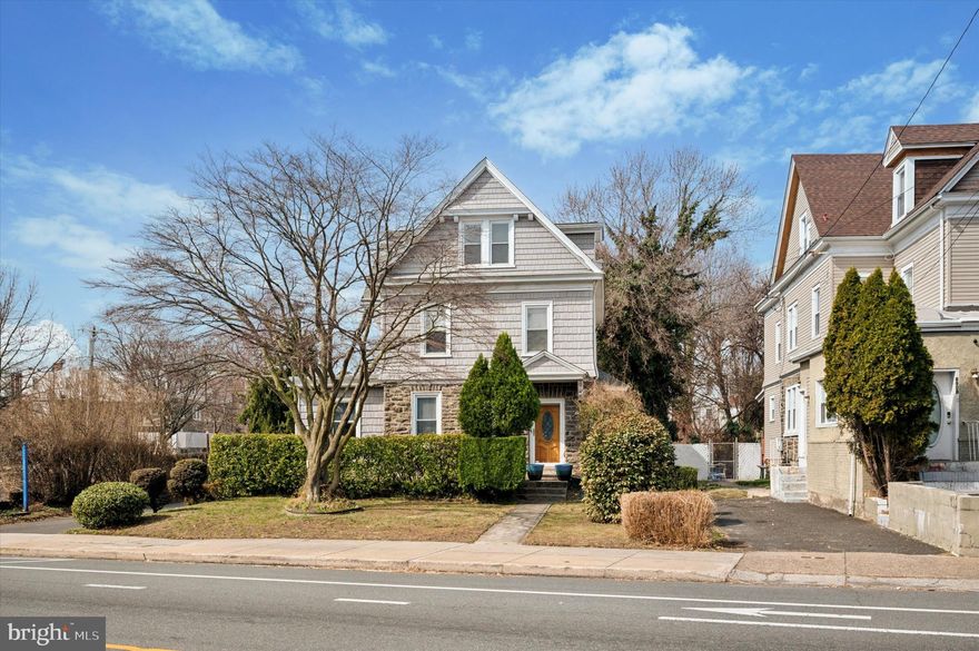 Price improvement! 

Three words come to mind in describing this beautifully maintained 4-bedroom, 5-bath (2 full, 3 half) home that blends timeless elegance with modern comfort--CHARACTER, CLASS and CHARM. Welcome to 6904-06 Old York Road. Nestled in the heart of Philadelphia’s historic East Oak Lane, this stunning 3-story residence offers expansive living spaces, gorgeous hardwood floors throughout, and a thoughtfully designed layout—perfect for both relaxation and entertaining.  Step inside to discover a bright and airy living room, where large windows flood the space with natural light. Elegant pocket doors lead to a spacious dining area, ideal for hosting family gatherings or dinner parties. Just a few steps away, a beautiful sunroom awaits—the perfect sanctuary for morning tea and meditation. Whether you're a plant lover or enjoy natural light, this space glows daily with sunshine filtering through a charming stained-glass window. 

The chef’s kitchen is a culinary dream, featuring sleek countertops, premium appliances, and ample cabinetry for all your storage needs. You’ll find four generously sized bedrooms on the 2nd level, including an oversized master suite with abundant closet space and a built-in shoe closet. The updated full bathrooms, including the extra-large bathroom with marble flooring, jacuzzi, and granite countertop, offer style and convenience, ensuring comfort for the whole family. However, the 3rd floor is a charm, with extra-large bedrooms, large windows with gleaming sunlight from every angle, and spacious closets with additional storage areas. 

The fully finished basement adds another layer of versatility to this home, complete with a wet bar line—ideal for family time, game nights, or cozying up for binge-watching your favorite shows. A standout feature of this home is the converted garage, now a versatile office/art or music studio—perfect for creatives, remote professionals, or anyone needing a dedicated workspace. 

This adaptable space could also serve as a gym, workshop, or a potential rental opportunity. 
Additional highlights include:
✔ Central air for year-round comfort
✔ A newly paved driveway with private backyard access
✔ Three stunning stainless-colored stained-glass windows, including one in the vestibule at the entryway, add character and charm throughout
✔ Close proximity to major highways, schools, public transportation, shopping, and dining. Don’t miss the chance to own this exceptional home that offers the perfect blend of suburban serenity and city convenience. Schedule your private showing today!
