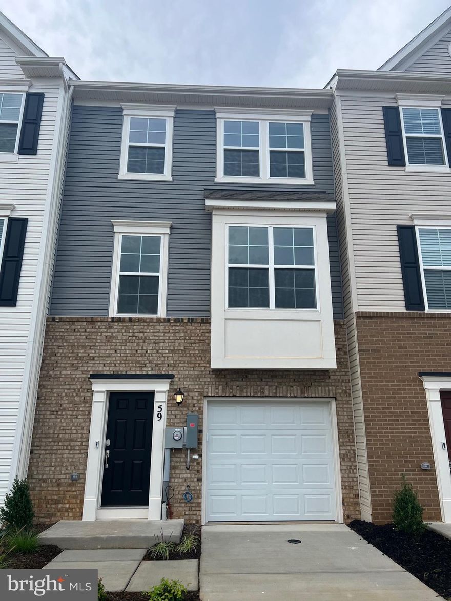 Brand new 3 story townhome, 3 bedrooms, 2 full baths and 2 half baths. Home features gorgeous LPV flooring, granite countertops, stainless steel appliances, large center island with deep sink,, 1 car garage and fully finished basement. Must pass criminal check, eviction and credit check. Pets considered case by case. Lawn service included in rent. Call today to set up a viewing.