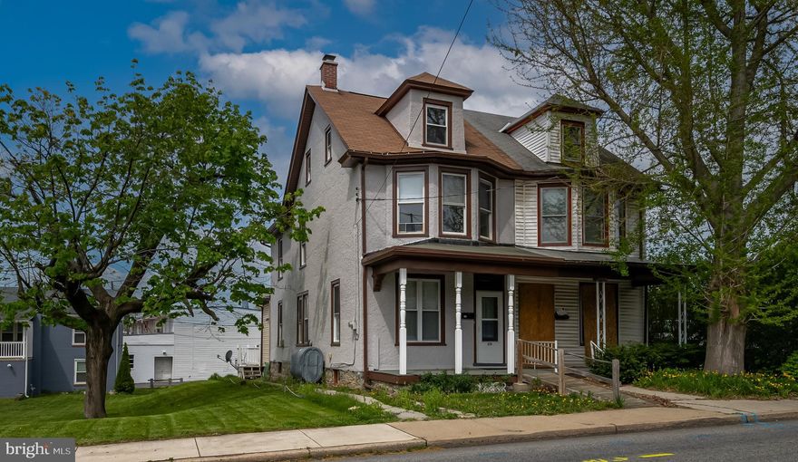 Your new beginnings start here!  Move-in ready home is waiting for you and yours.  Recently refreshed throughout with neutral tones gives you the opportunity to add your personal touch.  Spacious first floor living with open floor plan keeps you connected.  LVP flooring throughout the main living area makes clean up a breeze.  Modern style kitchen with tiled backsplash along with stainless steel appliances to help get you started.  1st floor laundry and mud room are really convenient.  Step inside from the backyard to hang up your coats and kick off your shoes.  Included washer and dryer right next to kitchen saves you time.  Want to fire up the grill?  Then just step outback to your deck and enjoy any afternoon or evening.  Backyard offers big storage shed for your seasonal items.  Off-street parking for two cars too.  Back inside the upper level has three spacious bedrooms with an updated bathroom.  Walk up attic offers room for future living space.  Replacement windows throughout help maintain your heating budget.  Natural gas is available at the street for future conversion.  Full basement gives you plenty of storage space all year long.  Many in town attractions within walking distance include schools and parks.  A great place you will be proud to call home!