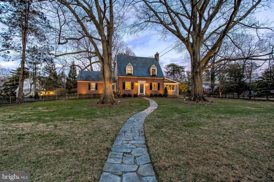 Discover the magic of Armagh Village, a small community of 65 homes boasting history, charm and fun! This amazing home sits at the entry of the village and has the largest lot within it. Once inside, you'll discover warm, clean and bright spaces. The crisp and stylish kitchen was refinished with Silestone counters, stainless appliances and a swanky tile backsplash. There's also instant hot, a beverage bar, and a breakfast bar for more relaxed dining. The formal dining area is wonderful for entertaining.  A spacious living room opens to the large rear deck and has a cozy wood burning fireplace. The family room provides a more laid-back feel with lots of windows and a walk out to a side patio, perfect for quiet summer lounging.   There is also a newer full bath and laundry area with plenty of storage. This FR/Bath area could be used as an in-law suite or first floor master. The rear deck and yard offer exciting entertaining possibilities. Have the whole crew over for a cookout or Sunday games. There's lots of room for everyone! The upper floor is configured with a larger owner's bedroom with 3 closets. There is also a front bedroom with access to the floored attic and a rear bedroom with calming wooded views. All the bedrooms have hardwood floors. The lower level has been upgraded and has another family room with built-ins, there is plenty of storage space too!  Additional key features include updated HVAC; hot water heater; replacement windows and slider; recessed lighting; a side breezeway with covered kitchen entry; a detached garage for a small car or additional storage; a circular drive for additional parking and easy in and out; and extensive professional landscaping and exterior lighting.  There is a voluntary association fee of $40.00 per year for an array of neighborhood events including Halloween, Caroling, and a huge Labor Day event with Whiffle Ball Tourney! Armagh Village, so good they have their own regionally famous band!!!! WEST TOWSON ELEMENTARY ZONED!