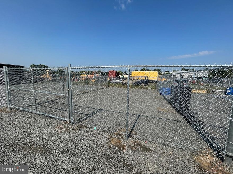 Industrial (M-T) outdoor storage yards for lease in Hornbaker Industrial Park near Innovation, Wellington Road, Prince William Parkway, RT 28 and I-66. One fenced and graveled yards totaling 1,000 SF, available November 1st. MT zoning allows towing operations. Additional outdoor storage available.
