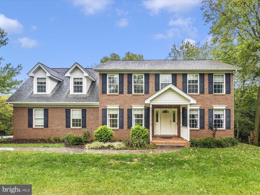 Nestled on an incredible four acre lot, this beautiful colonial home offers a serene escape with countless amenities.  For those who cherish the outdoors, the property includes a walk in barn with water and electricity, a siding shed with double doors, a charming gazebo and swing.  The gated, fenced yard ensures privacy and security, while an additional slab with power and electric open up even more possibilities.  Enjoy a private meadow perfect for camping, hunting, gardening or simply unwinding in nature.  Home highlights include: a large Trex enclosed/covered porch facing the rear of the property, perfect for entertaining or relaxing with views of the property and South Mountain/Annapolis Rock that provides stunning fall color.  A new 50 year architectural roof and deck, both installed in 2020, in addition to the new front door (2022) add lasting value and peace of mind.  Inside, you will find a spacious 2380 sq ft colonial layout with four bedrooms and two and a half baths, providing ample room for family and guests.  Recent updates include a two-zoned HVAC system (2018), a modern kitchen with stove and refrigerator (2018) and new dishwasher (2023), high capacity 62 gallon pressure well tank (2020) and water softener (2015) as well as a new hot water heater 2021.  The master bathroom and upstairs full bathroom have been recently renovated, adding a touch of luxury to your daily routine.  The one owner home has been loved and meticulously maintained, offering a perfect blend of comfort and practicality.  With no HOA and easy access to I-70 for commuting, you'll enjoy both tranquility and convenience.  Bring the whole family, including your animals. and experience the space and freedom this exceptional property provides.  Schedule your viewing today and see why this home is truly a nature's lover's dream!