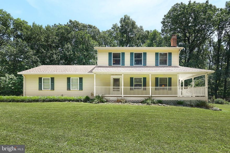 Welcome home to 4550 Hay Dr. Take in the peace and tranquility of the home from either the wrap-around front porch or the expansive back deck overlooking the level back yard. This home is situated on over 1.5 acres just minutes from the Pa/Md line. This home is great for entertaining both inside and out. The main level consists of a well equipped kitchen with a walk through pantry & large center island big enough for 4 stools, a roomy dining area that opens to both the sun drenched sunroom overlooking the backyard and a spacious living room. A half bath finishes off this level. The basement is finished with three separate areas, a game room that has a wood stove for those cold winter days, an additional office/workout room and a laundry/ storage area. Upstairs are 3 generous  bedrooms and 2 full baths. Back outside, you'll see that the oversize 2 car garage offers plenty of space for your projects, plenty of parking for cars, trucks, boats and/or RVs  and the property even comes with  a chicken coop.  Don't miss out on this one  Schedule your private showing today!