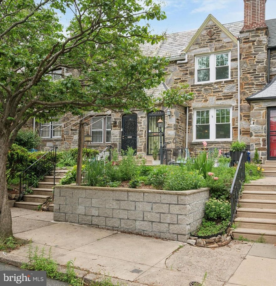 Welcome to your West Philly gem!

As you walk up the front steps—past the charming garden—you’ll be greeted by a warm and inviting home with character and space to grow. Step through the front door into a cozy foyer/mudroom, perfect for dropping bags and shoes after a long day.

From there, enter a sun-filled living room featuring two large windows that pour in natural light. It’s the ideal spot to unwind with family, entertain guests, or binge your latest Netflix obsession.

A graceful curved archway leads into the dedicated dining room, creating a seamless flow for everyday meals or dinner parties. The kitchen offers both function and style, with stainless steel appliances, ample cabinetry, and a modern chevron accent wall that adds a sleek, contemporary touch.

Upstairs, you’ll find three generously sized bedrooms, including a primary with a beautiful alcove—perfect for a cozy bed setup or reading nook. Two full baths complete the upper level. Throughout the home, hardwood floors add warmth and timeless appeal.

The finished, carpeted basement provides additional living space and can easily serve as a fourth bedroom, guest suite, or media room. A second full bathroom with a shower and a spacious laundry room with storage make this level even more functional. 

The home also includes fully owned solar panels. 

Located just off Lancaster Avenue, you’re minutes from restaurants, shops, and public transportation—making this a prime location for city living with neighborhood charm.