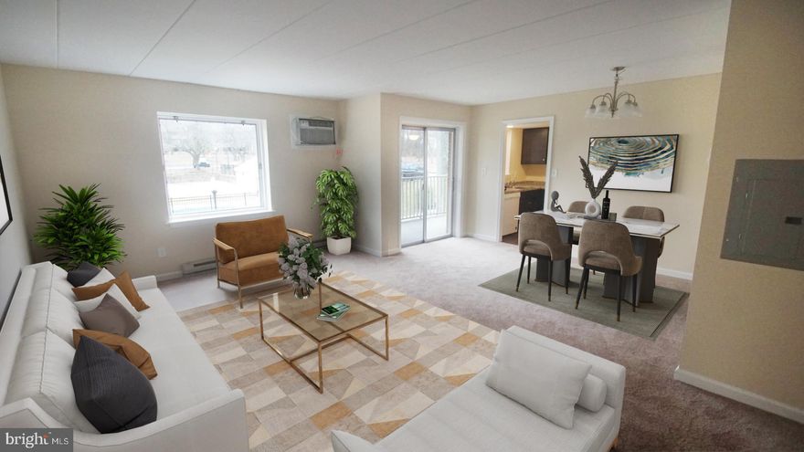 Available for lease is this updated, spacious 1 bedroom, 1 bath condo in the sought after Woodmont community in Downingtown!  This is a 2nd  floor (of 3 floors) unit that features laminate floors in the kitchen and hallway and plush carpet throughout.  There is a cavernous living space in the living/family room which is open to the dining area.  Step out onto the expansive balcony and take in the views of the community pool and the ever changing foliage!  Towards the rear of the unit you will find a serene bedroom to unwind in.  There is an in-unit washer and dryer.  Additional storage can be found in the basement with your very own secured storage locker.  Located within the Downingtown area school district and close to shopping and entertainment, you can't find a more convenient place to live.  Schedule your showing today!