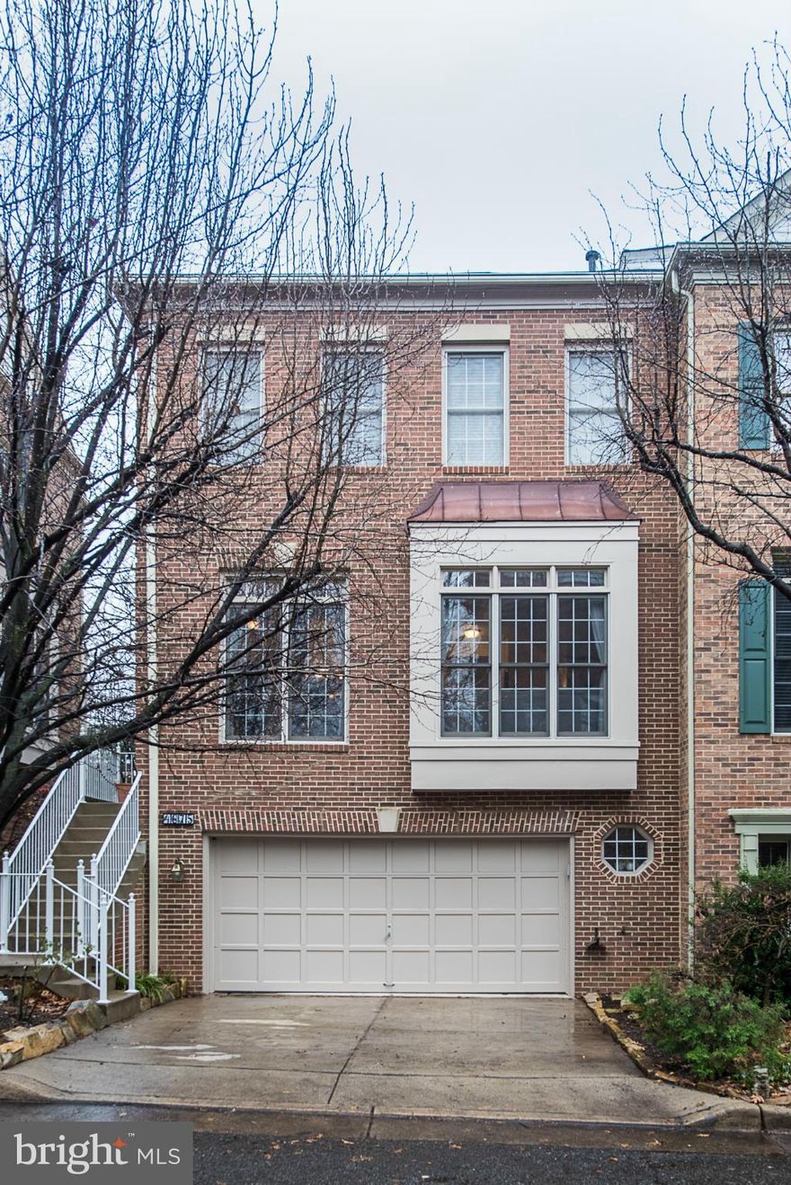Updated End Unit TH in sought after Stonegate Community in Alexandria City w/ 2-car garage! Walking dis to express bus stop to Pentagon. Mins to King St metro station, 395 & Shirlington Village shops/dining. Updated KIT w/ granite & SS apps. New HW floors & New High Efficiency Dual Stage HVAC. 2 FP's, high ceilings, crown molding, tray ceiling & more! Private yard, backs to trees. Must see!