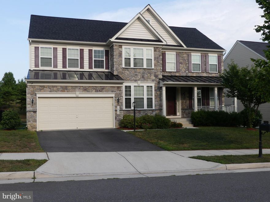 Your new home has 5 bedrooms and 4 full baths. and 1 half bath on main level. 4 bedrooms and 3 full baths on upper level and one bedroom and one full bath on the lower level.  Laundry room on the upper and lower levels. Roof replaced less than 3 years ago. Open floor plan, gourmet kitchen, family room, formal living room. Nice size deck off of the eat in kitten area.   House backs up to an open area.