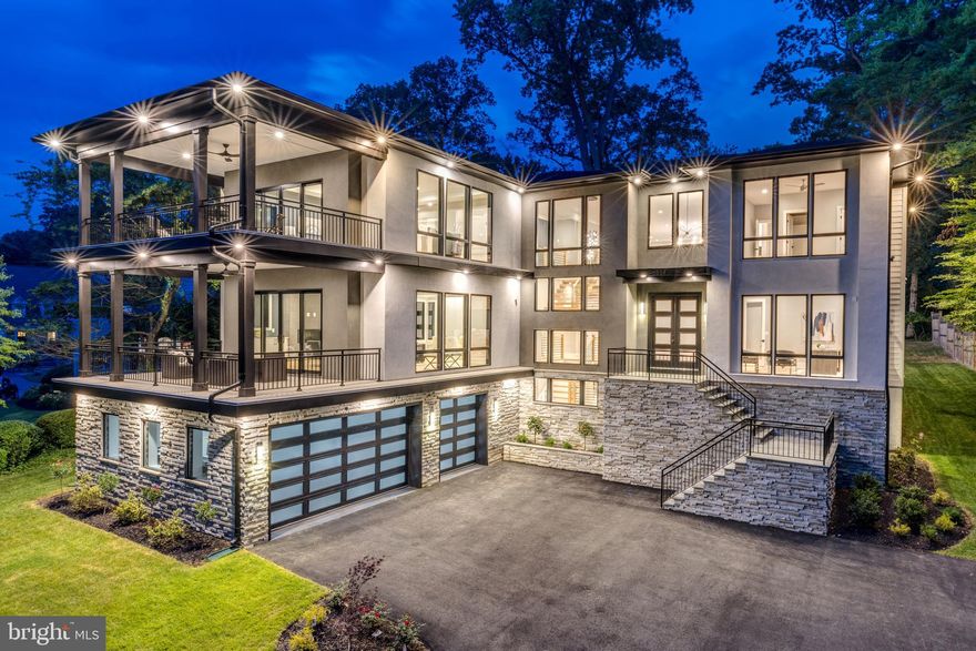 A stunning prairie style home with an open concept floor plan and modern finishes in a highly desirable community in McLean! This fabulous architectural masterpiece home has all the amenities with 9,281 square feet of total finished floor area that a family would desire in their dream home. There are 6 large bedrooms, 6 full spacious and luxurious bathrooms, 2 powder rooms, 3-car garage, Pella Lifestyle black windows and walkup basement. Mudroom has a bench, built-in cubbies and a separate dog wash area. Magnificent in every way, spacious, dramatic, refined, and elegant. Upon entering the home, you are greeted by an alluring modern 2-story foyer, living spaces full of natural lights, and solid oak hardwood floors. The spacious formal 2-story great room and stunning dining room offer the perfect combination of elegance and sophistication. Every family's dream in the Gourmet chef's kitchen has Thermador stainless steel appliances and a separate prep kitchen with stainless steel appliances and walk-in pantry. The family lounge is truly spectacular that includes a direct vent gas fireplace with a full wall height backsplash tile. The thoughtfully designed second floor offers a luxurious owner's suite with a large private balcony, a built-in walk-in closet, a deep soaking tub, TOTO toilet, and a glass shower. The upper level also features 3 additional large bedrooms with full bathrooms. All rooms are generous in size and drenched in natural light. The finished basement includes a modern wet bar with a separate wine storage room, exercise room, 7.2 surround sound speakers prewired media room, and a spacious bedroom with an attached bathroom. Chesterbrook ES/ Longfellow MS/ Langley HS.  100% complete and move in ready! Call the Listing Agent for additional details and private showings.