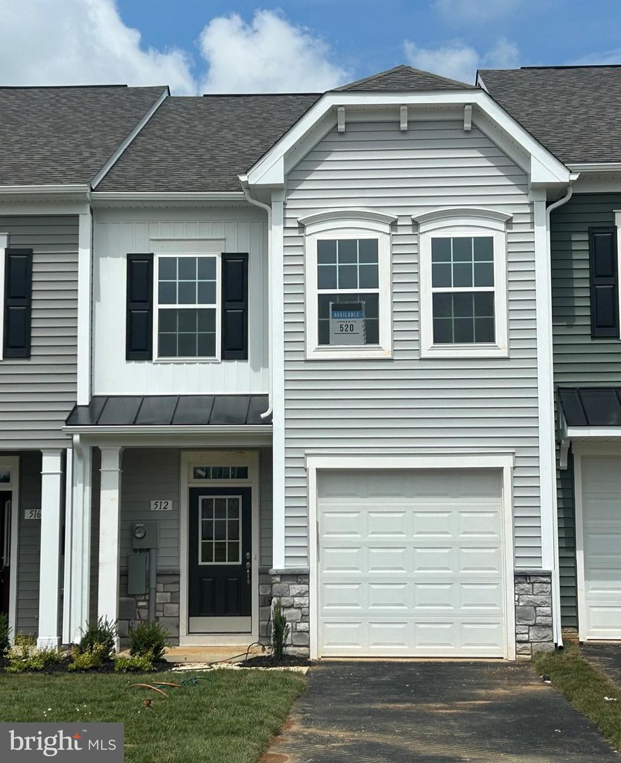 THE ONLY COMMUNITY IN BERKELEY COUNTY, WV WITH NEW CONSTRUCTION AND RESORT LIKE AMENITIES!*NOW OFFERING UP TO 15K IN OPTIONS/CLOSING COST ASSISTANCE FOR PRIMARY RESIDENCE WITH USE OF PREFERRED LENDER AND TITLE **   CALL SHOWING CONTACT FOR DETAILS.*   
JULY TIMEFRAME, BRAND NEW CONSTRUCTION of the in Berkeley County’s Premier Planned Community featuring a clubhouse, swimming pools, walking trails, lush landscaping, mountain views and more! The Litchfield II is a spacious 2 level townhome floorplan with 3 Bedrooms, 2.5 Baths, and 1 car garage. It features a beautiful foyer with tray ceiling, powder room, and a family room that is open to the kitchen and dining room. The kitchen features upgraded cabinets, upgraded Quartz countertops, and stainless appliances. The kitchen also includes a pantry and a large 8’plus island. The boxed oak staircase with 2 landings leads you to the upstairs, where there is room for a reading nook or decorative area. The large primary suite includes a large walk-in closet, dual vanity, and oversized seated, tiled shower with frameless shower door in primary bath with a linen closet. Secondary bedrooms are generously sized. Laundry is located on the bedroom level.  Home and community information, including pricing, included features, terms, conditions, availability and sales procedures related to appointments subject to change without notice. All images are for illustrative purposes only and individual homes, amenities, features, and views may differ. Images may be subject to copyright.  ***CONTACT CO-LISITING AGENT FOR ADDITIONAL INFORMATION.