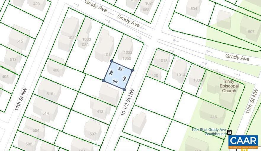 Charming City Lot in Prime Location ? Perfect for Your Small/Tiny Home! This cozy .06-acre lot is the ideal spot to build your dream small home in one of Charlottesville?s most sought-after neighborhoods. Nestled within walking distance to the trendy Dairy Market and located on the edge of the vibrant 10th & Page neighborhood, this lot offers convenience and charm. With easy access to shops, restaurants, and local attractions, you'll enjoy city living at its finest. Whether you're looking to downsize or build a minimalist retreat, this lot provides a rare opportunity to create a home in a prime urban location.
