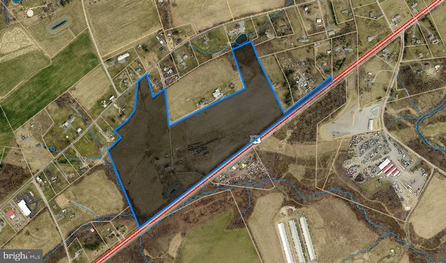 43+ acre site for a housing subdivision.