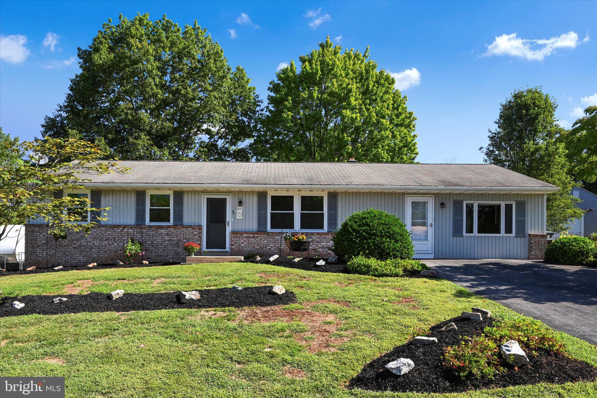 Welcome to one level living at its finest.
This ranch home on a peaceful street is just what you have been looking for. The home has a great layout and has lots of options to entertain. There is fresh paint throughout the main home. There have been new floors installed on most of the main level. The kitchen has brand-new stainless-steel appliances. The main floor windows were replaced in 2022. The huge family room provides plenty of room for you and your guest to relax and enjoy. The home also boasts a well thought out in-law suite that includes a full kitchen and a full bath with creative access to the shared main floor laundry facilities. The expansive basement has also been redone with fresh paint and new carpet along with new flooring around the woodstove. The brand new 15x19 deck will provide privacy with a great view of the back yard. The spacious back yard is where you will create many memories. The home is centrally located close to schools and major highways. This one won't last long. Come see what this home has to offer.