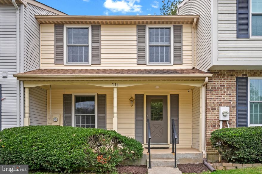 Welcome to this beautifully maintained townhouse in the Park Summit neighborhood, offering 3 bedrooms, 2 full baths, and 2 half baths. The main level features a remodeled kitchen including new cabinets, granite countertops, backsplash and under cabinets lights with recently updated appliances that opens up to a sun filled living room.  Enjoy the large upper-level deck that overlooks the serene and private wooded view with a stream. The freshly painted walkout basement includes additional finished living space with a fireplace and access to the soft grass of the backyard. Upstairs, the large primary bedroom and renovated primary bath adds a finishing touch. The Hall bathroom and 1st floor powder room have been freshened up with new sinks, faucets mirrors and lights.
Recent updates include a new HVAC system in 2025. All front windows have been replaced with Anderson replacement windows. Main level carpeting and painting throughout and a roof replacement in 2019, giving you peace of mind for years to come. The community includes an outdoor pool, tennis courts, and access to Malcolm King Park with walking trails and basketball courts. Conveniently located near Rio, Crown, the Kentlands, and I-270, this home offers both comfort and connectivity with a feeling of peaceful seclusion.