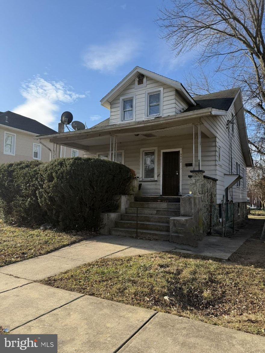 Traditional styled single family home, nestled in the heart of Baltimore City's Arlington neighborhood. Super layout with lots of space for a growing family. When you arrive, you are greeted by the covered front porch. Step inside and you will a grand foyer and the living room to the right. Continue your tour and you will see the separate dining , which is right off the kitchen in the back. The kitchen can be opened into the living room for a more open concept. You will also find a bedroom and a full bath on this level. Venture upstairs to the 2nd floor and you will find three spacious bedrooms. You will love the unfinished lower level as it gives you the opportunity to finish and create your own separate living space. The large and completely fenced-in backyard has a porch and patio area and greenspace that will allow you to enjoy your outdoor celebrations. Did I forget to mention that you also have lots of off-street parking? Well, you do! With easy access to public transportation and major highways, commuting is a breeze. Don't let this investment opportunity slip.