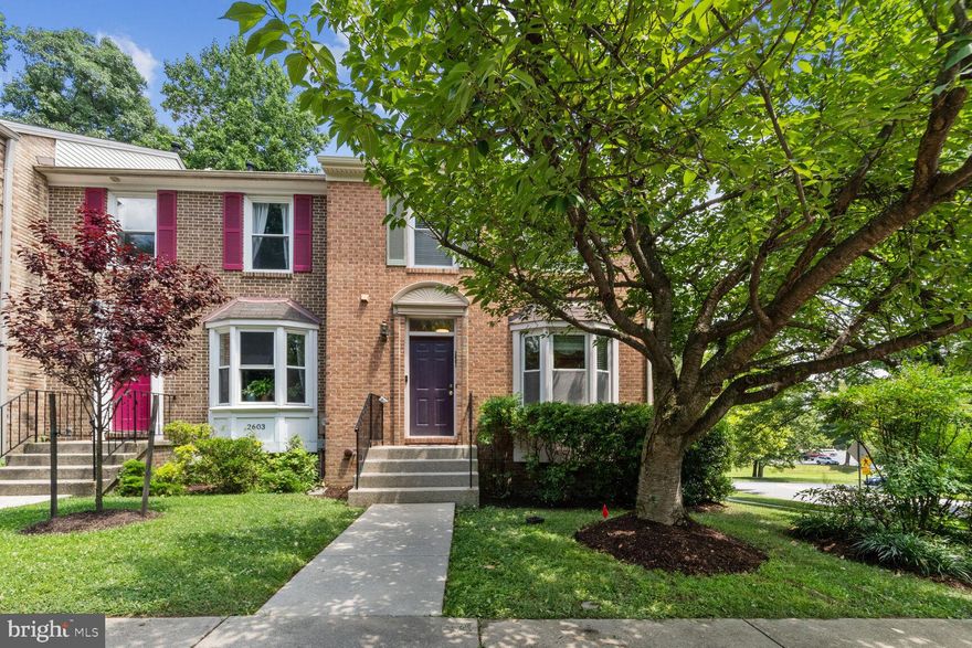 Welcome to this beautiful and spacious 3 level end-unit updated townhouse in a quiet community only 10 min walk to the Metro, shopping and restaurants. Enjoy a peaceful green surrounding while only minutes away from all major roads and public transportation. 3 Bedrooms with 2 Baths upstairs, 4th Bedroom and Den in the walkout basement with full bath, half-bath on the main floor. Gleaming hardwood floors throughout main and upper floors. Kitchen with updated cabinets, granite countertops and new appliances.
House features numerous updates that owner spent 100K+ over the years and demonstrates the pride of ownership: new Roof (2018), new HVAC (2020) with UV lights and humidifier (2022), newer Windows and front Door, new Appliances (washer and dryer, refrigerator, dishwasher, microwave 2018-2021), fresh Paint, new Vanities and Faucets in the bathrooms, new Railing on the front porch, newer upper and lower Decks, Closet systems and organizers throughout the house, Den with murphy bed and shelving system, new covered Gutters (2021), Attic insulation (2015), custom window Blinds, improved Lighting throughout the house.
2 assigned parking spaces.