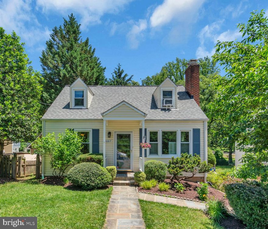 10817 Madison Street is a classic Kensington Cape that blends charm, light, and thoughtful updates. From the hardwood floors and gas fireplace to the claw-foot tub and original tile, the home is full of character—paired with modern touches like granite countertops, stainless steel appliances, and smart built-ins throughout.
Major updates offer peace of mind, including a water heater (2021), HVAC (2023), and roof (2024), along with the added bonus of an electric car charger.
The home lives beautifully, with sun-filled spaces throughout the day—morning light in the kitchen and warm afternoon light in the living areas. A screened-in porch invites easy entertaining or quiet evenings, while the lower level—with a Murphy bed, full bath, and separate entrance—offers great flexibility for guests.
Upstairs and main level spaces adapt easily to your needs—whether it’s a home office, playroom, dining space, or cozy den. Storage is abundant (yes, even in the bathrooms), and every corner feels both functional and inviting.
All of this, just moments from the heart of Kensington—parks, local favorites, shops, and easy access to DC via MARC, Metro, or major routes. The home is also within the Walter Johnson school cluster, adding to its already exceptional location. It’s a home with personality, practicality, and a location that’s hard to beat.