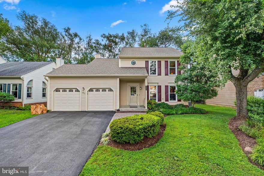 SHOW STOPPER! Beautifully and tastefully updated throughout! Gleaming wood floors on entire main level! Light & bright, you won't need to do much to make it home! Neutral and light paint throughout. Updated kitchen with gourmet island topped with granite with designer pendant lighting. Luxury replaced cabinets, stainless appliances. French Doors lead from dining room to deck. Enjoy gatherings in the Great Room featuring vaulted ceiling, skylight, and fireplace. Sliding doors lead to custom deck surrounded by a peaceful natural oasis and fully fenced back yard. Upstairs enjoy 2 updated  baths and 3 spacious bedrooms. Loft room could be enclosed for a 4th bedroom, but you may enjoy it as a convenient office. The fully finished basement has lots of space to enjoy and recessed lights. The Hallowell community has miles of walking/jog/bike paths meandering through greenery, nature, tot lots and ponds. Enjoy tennis. One of the best community swim clubs around! So close to shopping, restaurants, places of worship, you'll leave the car at home on nice days! Wonderful community!