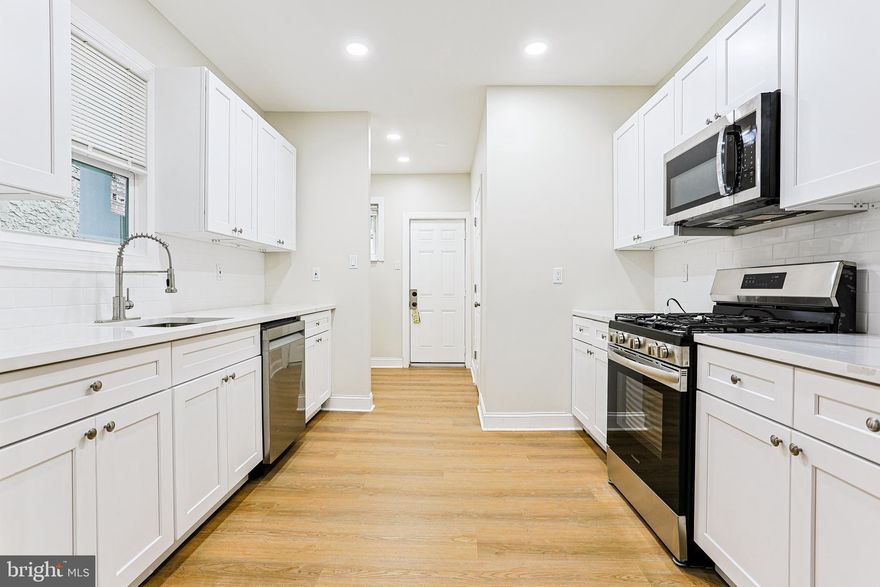 Welcome to 5812 Trinity Street, Philadelphia, PA 19143 — A Stunning Renovation in the Heart of Cobbs Creek! Nearby the Francis Myers Recreation Center. This home qualifies for the first time home buyer grant. It can be yours for almost nothing out of pocket. Inquire by calling here today. 

Step into this beautifully renovated 4-bedroom, 2-bath home in the vibrant Cobbs Creek neighborhood and experience space, style, and comfort like never before. Brand new roof and central A/C done in 2025.  Boasting approximately 1,500 square feet of tastefully designed living space, this home is perfect for someone seeking generously sized bedrooms, modern upgrades, and abundant storage.

As you enter, you’re greeted by a charming front porch — an ideal spot to relax or entertain during warm summer evenings — and a meticulously landscaped front lawn with colorful flowers and fresh mulch that adds instant curb appeal.

Inside, you’ll find gleaming white oak plank flooring throughout, white shaker-style cabinets in the fully updated kitchen, gorgeous countertops, and sleek stainless-steel appliances that make both everyday living and entertaining a delight. Every detail has been thoughtfully curated from top to bottom.

The home features four spacious bedrooms with ample natural light, and two full bathrooms — one with a walk-in shower and another with a full bathtub located conveniently in the second-floor hallway.

The partially finished basement offers soaring ceilings and versatile space — perfect for transforming into a recreation room, home gym, or additional storage area.

Enjoy the bonus of a nice-sized backyard, offering endless possibilities for outdoor gatherings, gardening, or play.

Don’t miss your chance to own this move-in ready gem in one of West Philadelphia’s most beloved neighborhoods!