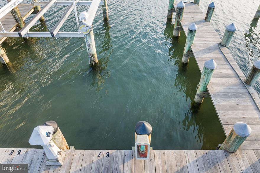 Prime Boatslip in Seaside Village – West Ocean City, MD

Own a piece of paradise in the sought-after community of Seaside Village, West Ocean City! This exclusive boatslip offers the perfect location for boating enthusiasts looking for direct access to the open waters of the Atlantic and the stunning coastal bays.

Conveniently situated near top-rated restaurants, shopping, and entertainment, this boatslip provides the ultimate ease for docking your vessel. Enjoy quick access to the Ocean City Inlet, making your fishing trips and sunset cruises effortless.

Whether you're a seasoned boater or just starting your waterfront lifestyle, this is a rare opportunity to secure your own private dockage in one of West Ocean City’s most desirable locations. Don’t miss out—make it yours today!