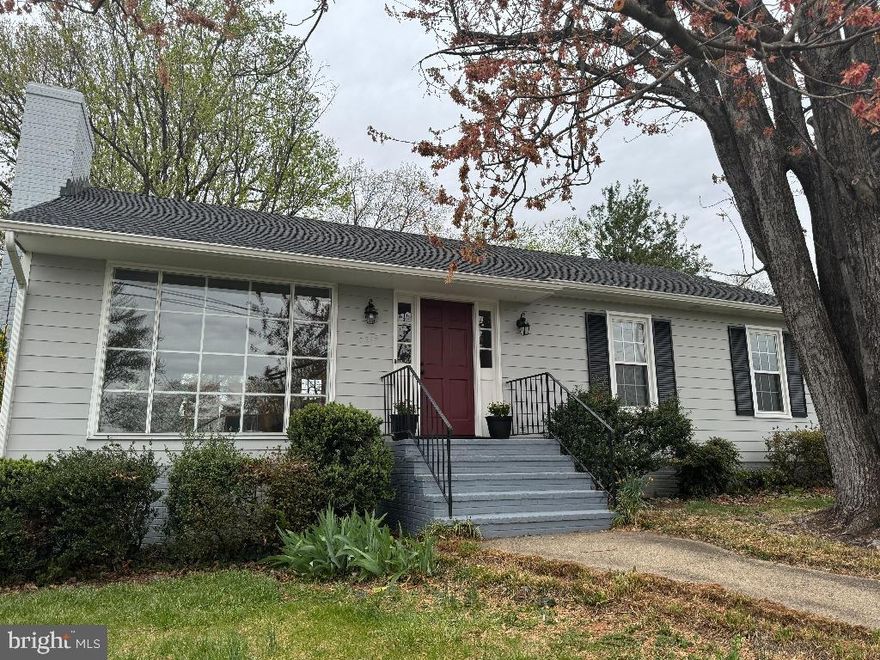 Bright and airy 3 bedroom, 2 bath classic rancher in convenient to everything location.  Large front window, and rear sliding door bring in all day light. Working woodstove compliments the central heat and air (heat pump).  New roof in 2019.  Open floor plan with renovated kitchen and quartz countertops.  Spacious deck and fenced yard provide privacy on the extra large city lot.  R-2 zoning allows for expansion in the future with ADU or garage apartment.  Being sold as is.  Inspection for informational purposes only.