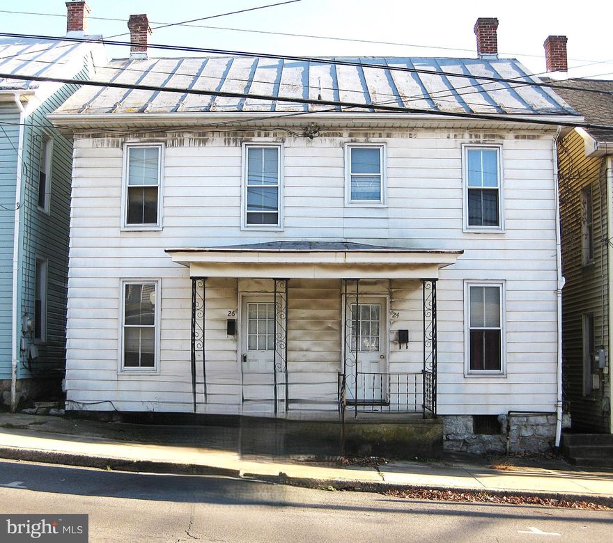 Looking for a investment or fixer upper, this is it, needs major renovation, both sides. Being sold AS-IS.