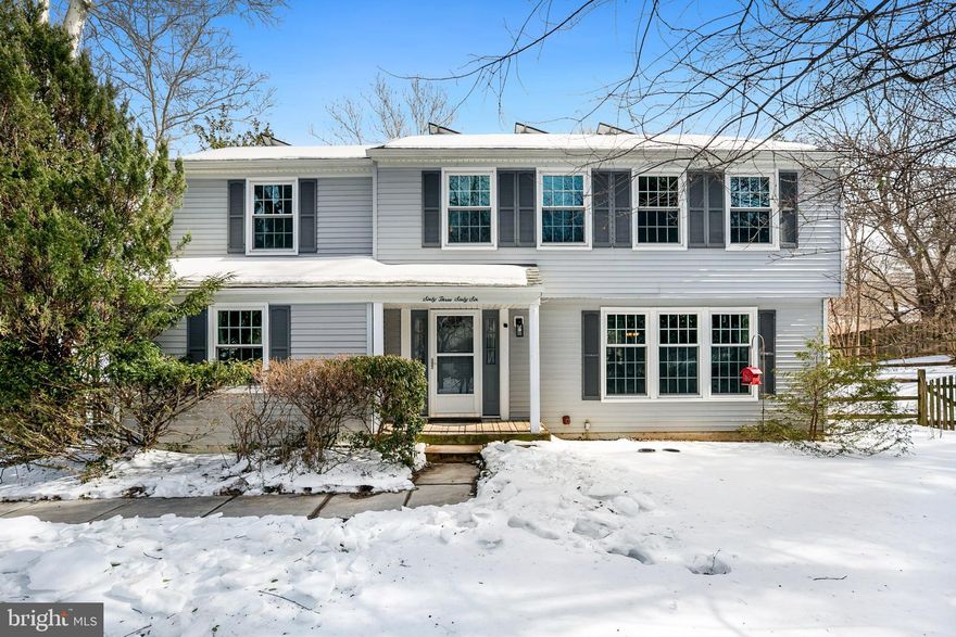 Cul-de-sac privacy, walkable Columbia lifestyle, and meaningful updates — this Owen Brown home offers a rare combination of setting and convenience. Tucked away at the end of the street and set back behind a charming split-rail fence, the property provides a peaceful retreat while remaining connected to Columbia’s extensive pathway system and everyday amenities. Inside, the kitchen features slate flooring, concrete countertops, a new Whirlpool refrigerator (2025), and a built-in diner booth that creates a warm, inviting gathering space.

Step outside to enjoy a paver patio with trellis and firepit.

Major system and efficiency upgrades include a newer Trane heat pump (2023), owned 4.14 kW solar array, Aprilaire whole-house humidifier integrated with the HVAC system, radon mitigation system, newer LG washer (2024) and dryer (2025), and EV car charger hookup in the driveway. A convenient laundry chute accessible from both the first and second floors adds practical everyday functionality.

Enjoy walkable access to Lake Elkhorn’s scenic trails, the Owen Brown Community Center and pool, East Columbia Library, nearby schools, shopping, and dining. Ideally located roughly halfway between Washington, DC and Baltimore, this home offers an easy commuter location while maintaining a tucked-away residential feel within one of Columbia’s most established and amenity-rich communities.