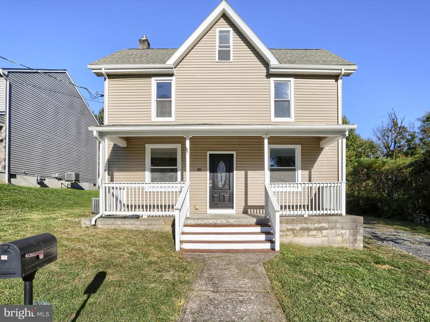 This 2 sty  home has been completely painted throughout, new wall to wall carpeting on 2nd fl., 1st floor has composite flooring in living rm., dining rm. and kitchen.  The 1st fl features living rm., dining rm., & eat in kitchen (includes gas range, refrigerator, dishwasher), washer/dryer hookups & half bathroom.  2nd fl. has 3 bedrooms balcony off of one bedroom, you must walk thru one bedroom to enter the full bathroom. Large wrap around deck. 
Tenant pays for gas, electric, sewer, water, & trash. No pets/no smoking. Tenant responsible for lawn care and snow removal.
Rental application must be approved prior to seeing the inside of the home.