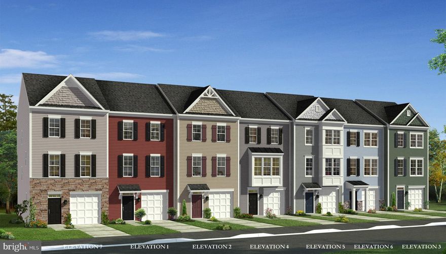 Cover Your Closing Cost Up To $10,000, paid by DRB Homes and Lender Credit for Primary Residence with Use Of Preferred Lender and Title!** 
Welcome home to the Deep Creek II model in the desirable Huntfield community of Charles Town. This well-appointed 3-level townhome offers over 2,000 square feet of finished living space with 3 bedrooms, 3.5 baths, and a 1-car garage. The main level features an open floor plan ideal for everyday living and entertaining, with a spacious living room, large kitchen with center island, ample cabinet space, and adjoining dining area. A convenient powder room completes the main level. Upstairs, the primary suite offers a walk-in closet and private ensuite bath with dual vanities. Two additional bedrooms, a full hall bath, and upper-level laundry provide added convenience. The finished lower level offers flexible space for a recreation room, home office, gym, or playroom, along with an additional bath and access to the garage. Enjoy all that Huntfield has to offer, including sidewalks, green space, and a convenient location close to shopping, dining, schools, and commuter routes including Route 9, Route 340, and MARC train access. Just minutes to historic downtown Charles Town, Harpers Ferry, and a short drive to Northern Virginia and Maryland. **Photos may not be of actual home. Photos may be of similar home/floorplan if home is under construction or if this is a base price listing.