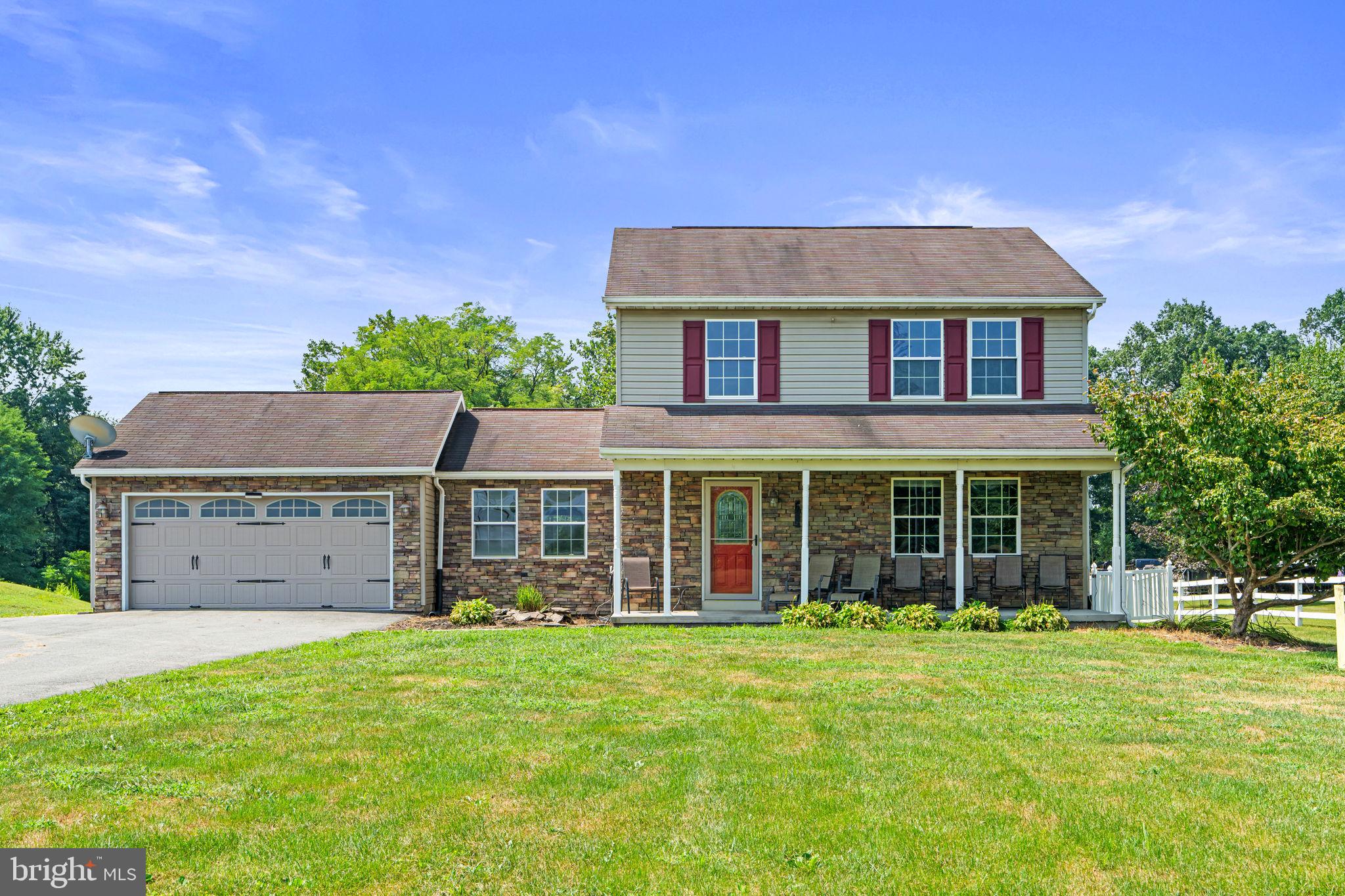 Welcome to 1275 Gingrich Road! This charming 3/4 bedroom, 2 full & 2 half bath, 2,870 sq ft traditional home sits beautifully on 1.5 acres nestled against woodland privacy. The serene country-style retreat features an expansive family/game room with a wet bar, along with a sunroom, eat-in kitchen, and fully finished basement providing ample space for everyday living and entertaining.
One bedroom on the main level adds convenient flexibility—perfect for guests or office use—while two additional bedrooms & one office/den/playroom are upstairs. The seamless indoor-outdoor living continues with an in-ground fenced pool, inviting cabana with cooler and wet bar, deck, patio, and porch—making it ideal for summer gatherings.
Comfort meets convenience with central air, electric heat pump, modern appliances, and reliable well and septic setups. Ample parking includes a 2-car detached garage and abundant off-street space.
Located in the highly sought-after Lower Dauphin School District with no HOA fees to worry about! Schedule your private showing today!