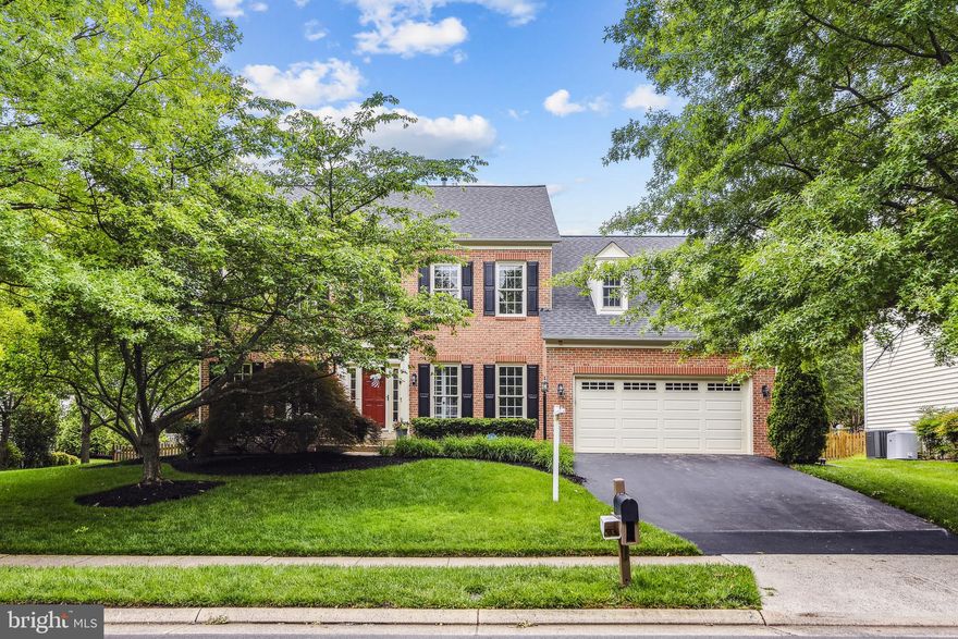 UNDER CONTRACT May 28.....  Beautiful & tastefully updated colonial home in Ashburn Farm. Walk to Stone Bridge HS, Goose Creek shops and restaurants. Lovingly cared for & maintained, this home offers 4 beds, 3.5 baths, 2 car garage with over 3800 sq ft finished on all 3 levels!  This property welcomes you with an elegant 2 story foyer with hardwoods and staircase that is open to the upper level.  The main level features gorgeous hardwood floors, crown moldings,  and new paint.  Other main level features include custom built-in cabinetry in the study, spacious living & dining room, eat-in kitchen that opens to the family room, large mud room located just off of kitchen/family room.  The newly updated kitchen is a cook's dream with white cabinets, new granite counters,  glass tile backsplash, new appliances, new paint.  The family room is located just off of the kitchen. This room offers a gas fireplace & French doors that lead to large deck and manicured back yard.  A large mud room just off of the kitchen provides custom cabinetry and new tile flooring.  On the upper level the luxurious primary bedroom ensuite features vaulted ceilings, window seat, an enormous walk-in closet & hardwood floors.  A spa like primary bath has just been renovated and provides a separate soaking tub, roomy shower, double vanity & stone counter, new fixtures & lighting, new flooring and separate water closet. The 3 additional bedrooms offer new carpet & large closets.  The  hall bathroom was recently updated with new cabinetry, stone counter, flooring, fixtures, paint and tile.  Laundry room is located on the upper level.  The spacious lower level offers new carpet throughout, a large recreation room, a separate study/bedroom/exercise room, 3rd full bath, utility room and walk up to fenced backyard. Tasteful landscaping and a large deck provide a beautiful setting for relaxation & the outdoor shed provides additional storage for tool and lawn care items. Updates to the home include  Roof (2019), HVAC (2013/2020), primary & hall bath (2022), kitchen & appliances (2021), fence (2013), Carpet (2022).  Convenient to local schools, shopping, restaurants, toll road & Silver Line Metro.  Minutes from Leesburg, One Loudoun, Brambleton, Dulles Airport. This home is move-in ready, you don't want to miss this opportunity!