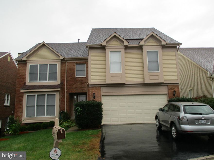 BEAUTIFUL 5BR,4.5BA,2 CAR GARAGE SFH BACK TO OPEN AREA IN WALNUT HILL COMMUNITY, HWDS ON MAIN LVL FOYER,DINING,LR,FR & STUDY,WONDERFUL KIT W/GRANITE,S/S APPS,SUN ROOM W/TILES,FAMILY RM W/GAS FP & SKY LIGHTS,2ND FLR LOFT,UPPER LVL LAUDNRY,HUGE MASTER SUITE W/SITTING ROOM,LUX MASTER BATH W/GRANITE COUNTERS AND WALK IN CLOSETS. FURNISHED. EASY ACCESS TO 495 AND RT 50.