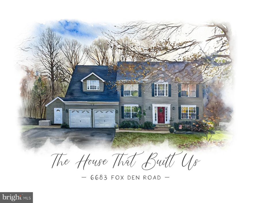 Thanks for all of the interest! We are currently reviewing offers, hoping to make a decision this evening or tomorrow morning.
Welcome home to 6683 Fox Den Road in the heart of mid-Prince William County. Convenient to I-95, I-66, Fairfax, DC, VRE train, as well as Quantico and Fort Belvoir. Located in a wonderful established family friendly neighborhood within the highly rated school tier of Marshall ES, Benton MS, and Colgan HS. The home features over 4000 square feet of finished living space with 5 bedrooms, 3 full bathrooms, and a half bath on the main level. Enter the home into a two story light filled foyer. The main level has hard floors, ceramic tile in kitchen and baths, and neutral paint throughout! There is an office to your right and a formal dining room to your left. The kitchen has tons of space with a walk-in pantry and a second pantry in the powder room off of the kitchen, providing additional storage. Natural light is abundant in the bumped out eating area connected to the kitchen. The kitchen, eating area and family room all flow together as one great room featuring a gas fireplace and custom built mantle. 
Upstairs are 3 well appointed bedrooms, a full hall bathroom, laundry room, and the spacious primary bedroom suite with attached bathroom, two walk-in closets, and room for a sitting or additional office area with built-in book shelves. The primary bathroom has double sink vanities, a linen closet, soaking tub, and a large walk-in shower with double shower heads and glass doors. The lower level has a spacious rec room, suitable for exercise, game playing, and other entertaining with French doors leading to the pool deck. There is a full bathroom and two finished storage areas plus two additional unfinished storage areas .The home's fifth bedroom is tucked in the back corner of the lower level with it's own private exterior entrance. 
The property has a permitted above ground pool with security gate and fencing and a large fenced in backyard. It backs to 11 acres of protected, wooded watershed and offers year round privacy and full enjoyment of the seasons. The yard itself has a garden feel featuring a couple of rose covered pergolas, a fire pit area, large Koi Pond with 50' of stream and waterfalls, and beautiful landscaping and hardscaping...the perfect entertaining backyard! There is a two tiered deck - one for the pool and the other for grilling and hanging out under a 12' x 16' cedar gazebo and a concrete patio under the large upper deck. There are two custom built storage sheds - one next to the garage perfect for bikes and yard tools, the other in the backyard meant for outdoor yard equipment.
The siding, gutters, and roof were replaced in 2016 (50 year shingles).The water treatment system was replaced in 2021. For a list of all updates and enhancements see document section. The whole home has been meticulously maintained and is in excellent condition. Sellers are only the second owners. The HOA is minimally restrictive and dues are only $20 per year which pays for the insurance on community owned common land. HOA dues have already been paid through 2029.
*One of the sellers is the listing agent and would be happy to answer any questions you have.