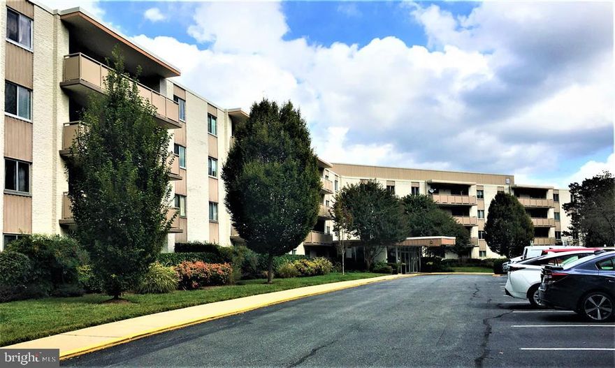 Very large ( 1,200 sf) and sunny two Bedrooms condo on the third floor with a huge balcony and all windows facing the south in an elevated building. Beautiful new laminate floors throughout. Two large bedrooms with walk-in closets. Updated kitchen/bathroom with new floors. Freshly painted. Incredible location: tranquil suburban setting yet extremely convenient. About 5 min walk to Montgomery Mall, Cabin John Park & Jogging Trails. Minutes to grocery stores and restaurants. Quick access to I-270 and 495. On Ride-On bus lines to Bethesda, Rockville, and Red Line Metro. Community swimming pool, tennis, basketball, and picnic/grilling. Near a beautiful lake. Best schools in the state. All utilities (cold and hot water, heating/AC, electricity) and one car garage parking space included in the rent. No-smoking, no pets. Available September 1.