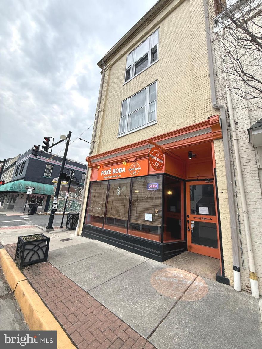 Prime restaurant opportunity in the heart of downtown Charles Town! Located at 132 W Washington Street, this fully equipped former Poke Boba restaurant offers a turnkey setup for your next food or beverage concept. All restaurant equipment and furniture can be included in the lease, providing a seamless transition for a new tenant. Excellent street visibility with steady foot traffic and close proximity to local shops, offices, and attractions. Don’t miss this rare opportunity to establish your business in a vibrant downtown location!