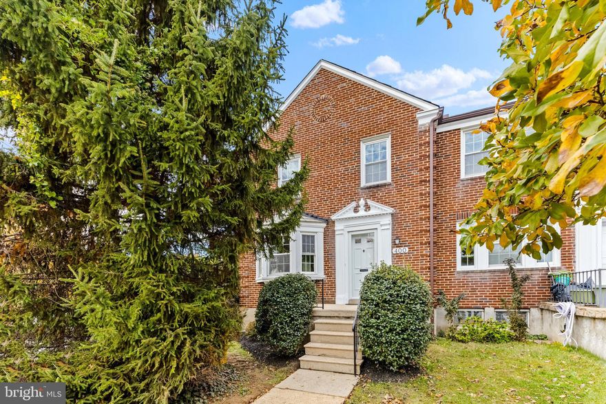 100% Move in Ready! Maryland local brokerage proudly presents [400 Greenlow Road] one of the largest lots in sought after Academy Heights neighborhood. This end unit classic brick row home has a fully fenced in backyard lined with large mature trees to offer privacy and space. Inside you'll find almost 1,800 finished square feet across 3 levels. As you enter, you'll be greeted by a living room focused on wood burning fireplace and front bay window area (Imagine plants or mini Christmas tree!). Opening through to combo dining room and kitchen area. Benefits of an end unit- more natural light and another bay window! The kitchen is sparkling new (never been used) with all white cabinets, beautiful white w/ grey tones Silestone countertops, clean white subway tile backsplash, and shiplap at the backside of the countertops into living room. Upstairs you'll find 3 bedrooms and 1 full bathroom with brand new bathroom vanity and mirror. The basement offers another living space and built in fireplace along with storage area, washer/dryer, and in the rear a functional full bathroom.  Hardwood floors throughout main and upper level have been beautifully refinished and walls painted neural with Crushed Ice color by Sherwin Williams. See feature summary sheet for full list of improvements. Academy Heights is a covenant-controlled community, conveniently located to downtown Baltimore, BWI Airport, UMBC, Patapsco State Park, with quick access to 695 and 95. The neighborhood sponsors yard sales, dumpster day, Easter egg Hunt, holiday decoration contests and an annual block party. Open House Nov 5th 11-1PM!!!