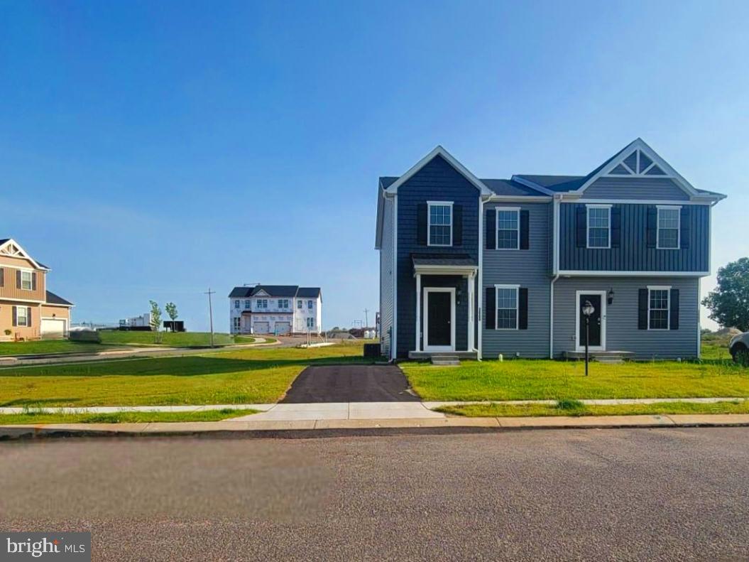 *For a limited Time Rates starting at 3.99% on Quick Delivery Homes!!
The Delray II offers the same smart, open floor plan as the original Delray—just with a little more flair on the exterior. With board & batten shutters, a large gable with decorative pediment, shake siding, and vertical accents, this home has serious curb appeal.
Step inside to discover a bright and open first floor with 9’ ceilings and durable Luxury Vinyl Plank flooring throughout. The spacious living room flows into a well-appointed kitchen featuring granite countertops, 36" espresso-stained cabinets with crown molding, a center island, and stainless steel appliances including an electric range, microwave, dishwasher, and garbage disposal. The adjacent dining area includes a 6-foot sliding glass door, offering easy access to a future optional 6x12 composite deck or patio, depending on lot.
Upstairs, the layout is just as impressive. The owner’s suite features a large walk-in closet and a private bath with a 5-foot shower unit with a built-in seat. Two additional bedrooms each have their own closet, and the second-floor laundry closet makes laundry day a breeze.
The Delray II also includes a large unfinished basement with a 2-piece plumbing rough-in, giving you the option to expand your living space now or later. Natural gas heat, public water and sewer, and energy-efficient construction round out this fantastic home.
Whether you're starting your journey as a homeowner or looking for a fresh start, The Delray II delivers style, function, and value in a location you'll love.
*Acrisure Mortgage, LLC is not affiliated with JA Myers Homes. JA Myers Homes is not a lender, mortgage broker, or loan servicer. This is an advertisement of and prepared solely by Acrisure Mortgage, LLC . *Offer only available on select homes sold by JA Myers Homes in Adams and York County Pennsylvania, area. Offer is available for eligible homes put under contract on or after July 2, 2025, and on or before August 30, 2025, and which are closed on or before September 2, 2025. Programs, rates, program terms, and conditions are subject to change without notice. This flyer is for demonstration purposes only. All products are subject to credit and property approval. See an Acrisure Consultant for details. Acrisure Mortgage, LLC is not acting on behalf of or at the direction of FHA/HUD/VA or the federal government. This is not a commitment to lend. Reduction in payment is the result of builder concessions used to buy down the rate and are not guaranteed by Acrisure Mortgage, LLC or any builder. Loans must be closed by September 2,2025 to qualify. This forward commitment requires a minimum credit score of 640; exceptions may apply for lower scores. Acrisure Mortgage, LLC NMLS#152859. Georgia Residential Mortgage Licensee # 33248. Corporate Office: 189 S. Orange Ave, Suite 970, Orlando, FL 32801.