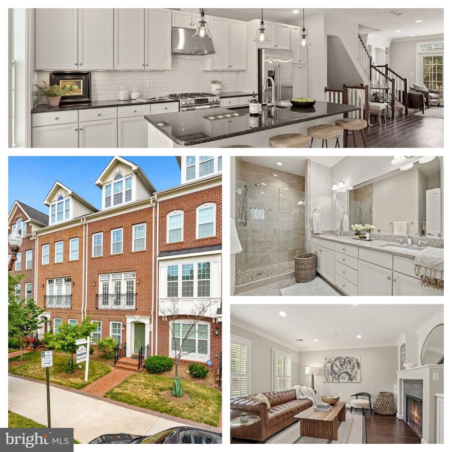 *Price Reduced* Open Sat. 1-3pm! Motivated Sellers! Welcome to 4521 Wilson Blvd, a beautifully appointed 4-level townhome that is within walking distance to Ballston Quarter and just blocks to the Metro. This premier location puts popular restaurants, cafes, shops, boutique fitness centers and grocery stores right at your finger tips! Offering 3 Bedrooms and 3.5 Baths throughout approximately 2,800 square feet, this incredible home was built in 2014 and has been meticulously maintained. The sunny living room is in sundreched and flows into the Dining Area for easy entertaining. The spacious Eat-in Kitchen opens to a Juliet balcony and is complete with gleaming counters, stainless steel appliances, a center island with a Breakfast Bar and adjacent to the cozy family room. There is a Powder Room on this level. The First Upper Level showcases the primary bedroom with two walk-in closets and a luxurious bath that boast dual vanities and an oversized modern shower. Bedroom #2 is a sizable suite and attached bath. On the top level houses a large rec-room that opens to the roof top balcony. Bedroom #3 is sun-filled with dramatic ceiling heights and has an en-suite bath with shower. On the Entry Level is a multi-purpose Family Room with gas fireplace that has access to the attached 2-Car Garage. This separate and versatile space is wonderful as a playroom, home office, or a home classroom. This is a 10+ house. Looks and feels like a brand new home! To be listed as active on June 1st. Photos coming on June 1st.