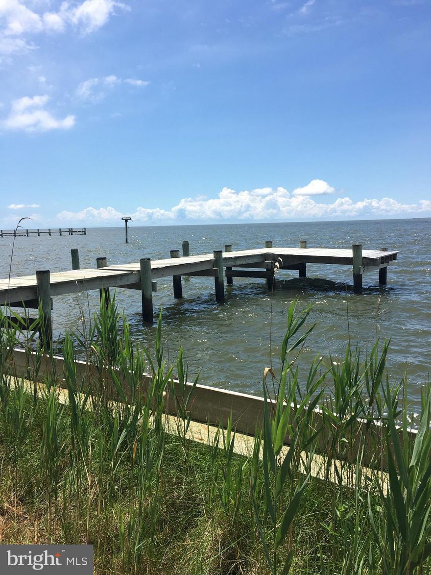 Spectacular Views Await!  2.55 Acres on the Beautiful Nanticoke River in Nanticoke, Maryland!  This quite tranquil parcel has a 60 foot L-Shaped Dock on 115 feet of waterfront  that has a double bulkhead.  Also electric is available.  The lot did have a Perc Test completed in the 80's.  According to the county the lot will have to be reevaluated. because of the age of the perc test. The parcel is ready to be built on. There is a shared driveway with adjacent property owner on the left .  Buyers and their agents are responsible to check with county for perc testing reevaluation , required septic system , dock inspection, building permits, and utilities. A plat map provided by the owner is uploaded in Bright Documents for this listing.
