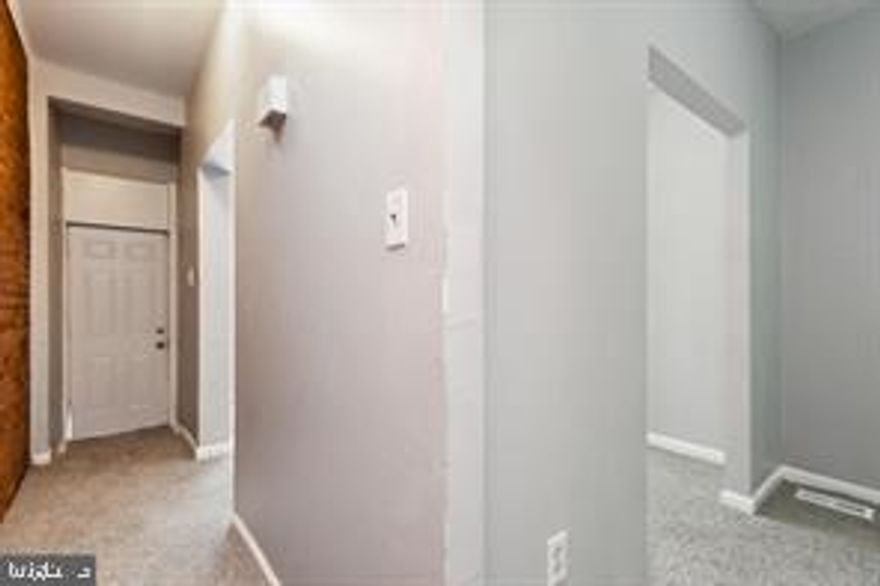 3 Bed 1 Bath Completely renovated from top to bottom which includes installation of brand-new roof!!! This gem not only has exposed brick but also a stunning and newly installed bathroom and kitchen. If that wasn't enough home has also been freshly painted with NEW carpet installed throughout. Home is being sold As Is, but Owner has prepared it nicely to market. COMPLETE TURNKEY PROPERTY. Recent kitchen upgrades include cabinets and flooring. Appliances are conveying in working order and As Is condition washer/dryer hook-ups already installed. Fenced rear yard. Gas heat. Street parking. HUGE Rental Opportunity $$$$$. Affordable $$$$. Run the numbers and YOU will see for yourself the ROI percentage is VERY advantageous. 
Call Song Hong for a grant for up to 70k.