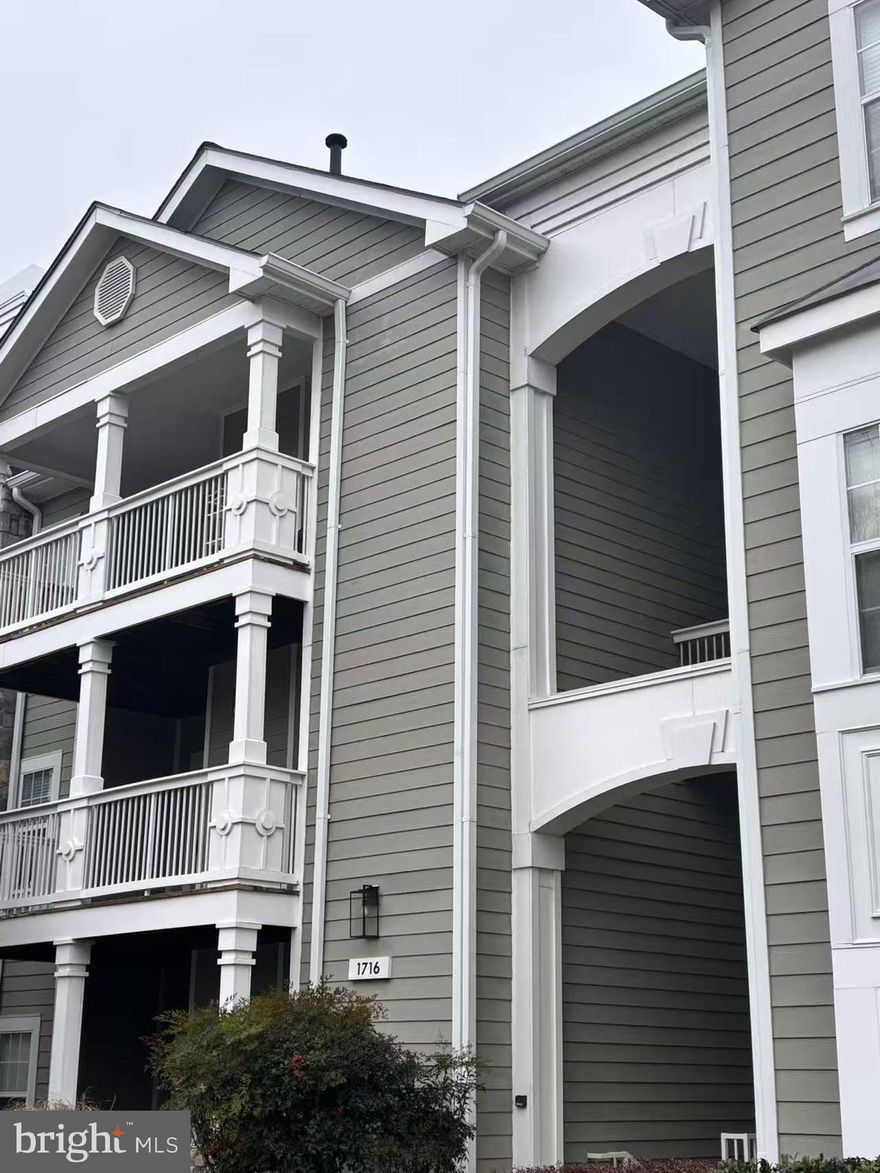 Enjoy serene water views while being close to it all in Reston Town Center! Beautifully updated, light-filled 2-primary bedrooms and 11/2 bathroom top level private corner unit located in Edgewater! Sunny & open floor plan features engineered hardwood flooring & fresh neutral paint through out! Updated kitchen offers newer cabinets, granite countertops, and stainless-steel appliances.  Family room with fireplace and vaulted ceilings making it feel spacious and cozy at the same time. Both bathrooms have been recently updated with the primary bath completely renovated with stylish and modern design included glass shower door, upgraded fixtures, vanity, lights, and tile. A private balcony overlooking a peaceful fountain and pond.  Community pool, fitness center & walking trail. Walk to Reston Town Center, Hospital & Library. Minutes to Silver Line Metro!