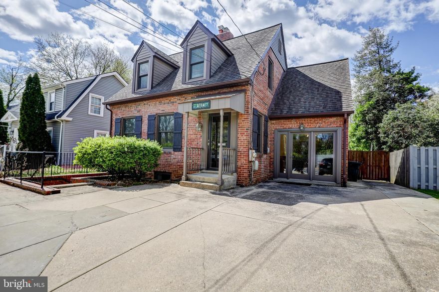Beautifully renovated Cape Cod home offering four spacious bedrooms upstairs, a first-floor office, and a thoughtfully updated kitchen and baths. Located in a fantastic area near the Maryland border and the edge of Washington, D.C., this home offers unparalleled convenience — close to major commuter routes, shopping, dining, parks, and all that Bethesda has to offer.

This charming residence has been meticulously upgraded, featuring durable Hardy Plank siding, a rebuilt fireplace, replaced windows and doors, and a modernized kitchen. The deep, private rear garden provides a peaceful outdoor retreat, perfect for relaxing or entertaining.

Enjoy the best of both worlds with easy access to vibrant city life and the quiet comfort of a beautifully renovated home in an unbeatable location.