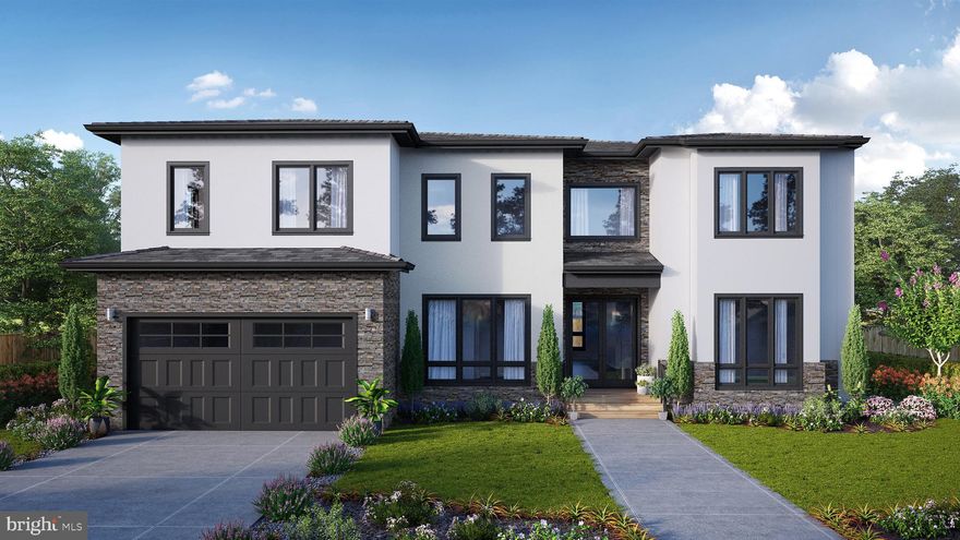 Welcome to the latest Modern Transitional custom-designed home to be built by Opulux Homes. This pre-sale opportunity offers the ability to select your own finishings and make a truly custom home. This 7000 sqft house (6600 finished square feet) comes with  6 bedroom/6.5 Baths and an optional elevator. Expected delivery Spring 2022.  House includes active Vienna Aquatics Club membership (currently a 10 year waiting list).  Create the life you have always dreamed of with this new offering from Opulux Homes. This custom-designed house sits on a pristine gently sloping lot situated in the sought-after Town Of Vienna  (Louise Archer Elementary & Madison High School district) with all the amenities within walking distance. Close proximity to Tysons Corner, major highways, and metro stations. Invest in the value of a lifestyle that connects you to the community around you while enjoying a luxurious living.  This Custom designed Modern Transitional house will feature 6600 sq ft of exquisite craftsmanship. Imagine a stone and stucco exterior with beautiful floor-to-ceiling black encased Marvin windows.  This house will feature an open floor plan to cater to today's living and an expansive dining room, a full bedroom suite, mudroom, an oversized sunlit family room with floor to ceiling windows, breakfast nook, modern kitchen with Thermadore appliances (entertainer's and chef's dream), wine enclosure, and an oversized quartz center island to enjoy the precious moments with friends and family. The main floor opens to an oversized composite deck to enjoy the serene outdoors. The upper level flows seamlessly to a sunlit lounge and includes 4 sun-drenched bedrooms, each including their own walk-in closet & private en suite bathroom. A secluded master bedroom comes ready for relaxation with your spa bathroom, sitting lounge with balcony and large picturesque over-sized windows overlooking your private backyard and comes with an optional wetbar and fireplace.  Fully finished lower level features a pre-wired media room, wet bar, expansive recreation room with optional fireplace, and a bedroom suite. Opulux homes caters to high end luxury market homes and similar to our other houses, this will feature 10 ft ceilings on main and upper levels with 9ft ceilings in the basement, exquisite modern moldings with custom LED lighting package throughout the house, wide plank oak hardwood floors throughout main and upper floors, custom porcelain tile in every bathroom, two fireplaces (third fireplace optional), modern handrails, chrome finishings, Marvin black windows, LED ambient lighting and beamed ceilings in the family room, custom cabinetry in every bathroom, Kohler toilets, and EV outlet in the garage.   Our houses are not only about offering striking good looks but are also constructed to the highest standards with 2x6 exterior framing, upgraded studs, and subfloors, foam insulation package, extra-wide foundation walls, batt insulation in the attic, PVC exterior trims with James Hardie soffit, and trim products, active radon system, architectural shingles, and the list goes on. Hence, we are able to provide a 5-year structural warranty on our luxury homes.  We look forward to working with you.  Please contact the listing agent if you would like to have a meeting with the builder.