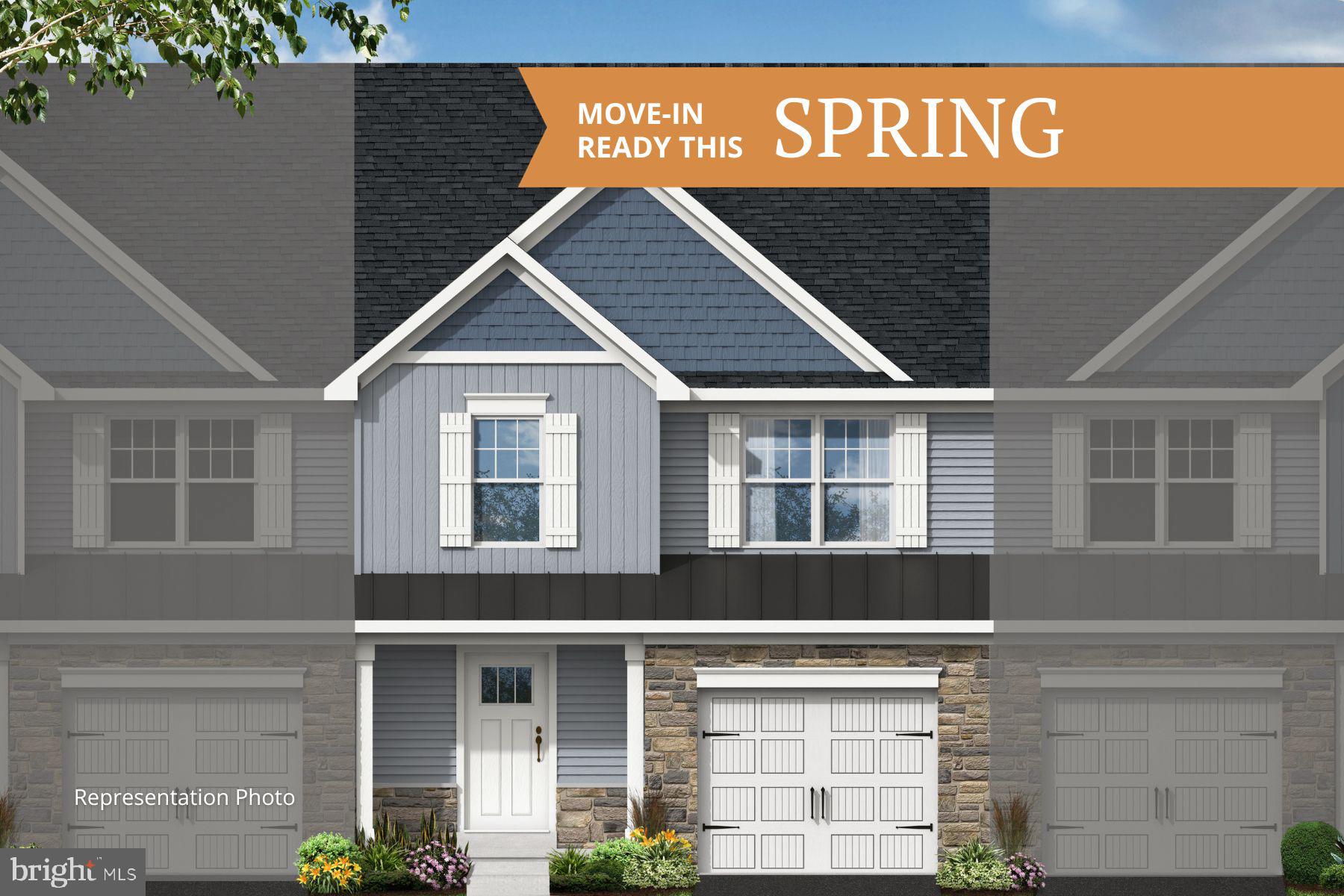 Welcome to the Holden model at Mayapple Woods Designer Townhomes, where modern living meets convenience! This spacious 3-bedroom, 2.5-bath home offers 1,987 sq ft of thoughtfully designed living space, ideal for families or those who love to entertain. The open-concept floor plan seamlessly connects the kitchen, dining, and living areas, creating a perfect flow for everyday living and gatherings. The well-appointed kitchen features modern finishes, ample counter space, and sleek cabinetry, making it a joy to cook and entertain.
Upstairs, you’ll find generously sized bedrooms, including a luxurious master suite with a walk-in closet and private bath. The additional bedrooms offer plenty of space for family, guests, or a home office. With a 1-car garage, there’s additional storage and convenience for your daily needs.
Located in a highly sought-after community, this home offers the benefits of low-maintenance living, allowing you more time to enjoy the local amenities, including nearby parks, shops, and dining. Whether you're looking for a peaceful retreat or a home that’s close to everything, the Holden model is the perfect blend of style, comfort, and convenience.
Priced at $368,990, this home offers exceptional value in a prime location. Don’t miss your chance to make this stunning townhome your own!