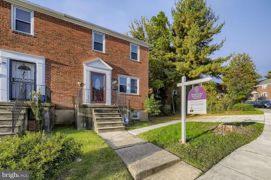 Welcome Home to 767 Charing Cross Rd! Pull into and park in your very own private 2-car driveway and enter your Beautiful Semi-Detached, All Brick Townhome. Upon entering, you are greeted by Beautiful Hardwood Floors, a Spacious Living Room and Separate Formal Dining Room.  You’re Cooking with Gas in this Kitchen! Updated Kitchen with Granite Countertops, Mosaic Back Splash, Stainless Steel Appliances to include New Stainless Steel Refrigerator and Built-in Microwave. Upstairs are Three Spacious Bedroom, ALL with Hardwood Floors and Newly Updated Bathroom. Finished Basement with a Full Newly Updated Bathroom. Large fenced in backyard, offers plenty of green space for entertaining and play. New Roof installed 2016.