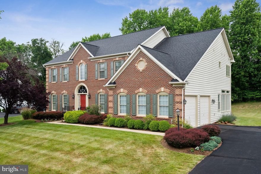 This beautiful home offers a perfect blend of comfort and modern living is located in the desirable golf community of Hampshire Greens.  As you step inside, you are greeted by a 2-story foyer with wood floors. To one side of the foyer, you'll find a cozy  living room, perfect for intimate gatherings. On the other side, a formal dining room awaits, with a tray ceiling, a large modern chandelier, and a classic chair rail, providing an ideal setting for hosting dinner parties.

At the heart of the home, you'll discover a spacious family room, complete with a fireplace that adds warmth and character to the space. Adjacent to the family room sits a serving area for refreshments conveniently located next to the dining room too.. The main level also features a private office, creating a tranquil and productive workspace.

The open kitchen features a large center island, sleek Corian countertops, and high-quality stainless steel recently replaced appliances. The kitchen flows into a delightful breakfast area and sunroom that opens to the large backyard, offering a bright and inviting space to enjoy meals. A walk-in pantry provides ample storage, and the convenience of a main-level laundry room and powder room adds to the functional layout. A second set of steps is located from the kitchen to the bedroom's level. 

The upper level offers a large primary bedroom suite, boasting a tray ceiling and a cozy sitting area. The primary EnSuite bath has abundant natural light streaming through its numerous windows. Equipped with two vanities, a soothing jacuzzi tub, and a separate shower, it offers a lavish private space. The primary suite also boasts his and hers large walk-in closets, providing ample storage and organization options. 

Three additional bedrooms on the upper level offer comfortable accommodation for family members or guests. One of them with an EnSuite full bath, and the other two share a Jack-and-Jill bath providing a practical and functional layout. All wall-to-wall carpeting is top-quality new carpet on this level.

The lower level of this home is fully finished and offers versatile spaces for recreation and relaxation. The multiple large open spaces provide endless possibilities for entertainment or creating a customized space to suit your needs. A finished room with full bath is perfect for a home gym or second home office that adds to the flexibility of the lower level. Abundant storage space caters to your organizational needs. Walk-out stairs lead to the rear yard, connecting indoor and outdoor living. New top-quality has also been installed in this level.

Completing this beautiful property is a generously-sized deck spanning the rear of the home, accessible from the kitchen. The deck offers an ideal setting for outdoor dining, relaxation, and entertaining, while stairs lead to the lush backyard that is adjacent to the Hampshire Greens Golf Course 12th Hole.

With low inventory this home will sell fast and it could be yours!!