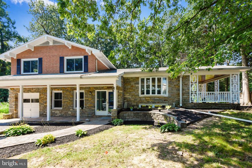 Wow, Welcome Home! This is a truly unique Mid Century Modern Rehab! You won't find another house like it for this price! This unique split level has 4 large beds 2.5 baths was ahead of it's time. Updates include new carpet, new paint, luxury waterproof vinyl, new light fixtures, new HVAC  units (2020), newer windows, refinished hardwoods, new  updated bathrooms, updated kitchen w/ backsplash & granite countertops,  & new stainless steel appliances! New electric service (2020). 2 stone fireplaces! Stone & brick exterior, stone patio w/ built in grill. Basement includes a full legal bedroom or the perfect man cave! Large secluded yard wooded (.69 acres).   Convenient to everything!