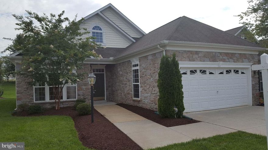 New price! Buyer says sell this former model home is well done with many extras!!  55+ Symphony Village in historic Centreville on Maryland's Eastern Shore has it all. Amenities Indoor/Outdoor Pool, Club House(steps away) and more. This Gershwin floor plan has custom hardwood floors, 10 ft ceilings, solarium and gas fireplace. Easy access off MD RT 301  & about 20 minutes from the Bay Bridge!