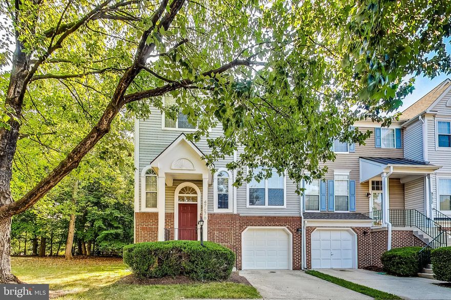 Welcome to this charming end-unit townhome, located on a cul-de-sac, with three bedrooms, two full baths, and two half baths. This beautiful home features stunning hardwood floors on three levels, updated bathrooms, a serene and private view of trees from a spacious deck off the kitchen, a  primary bedroom with vaulted ceilings, walk-in closet, abundance of windows throughout with sun drenched rooms, a brand new roof, a new high end electric stove, a walk-out lower level with a half bath, two sided gas fire place on main level and a gas fire place on lower level, venetian blinds, and a one car garage. There is ample parking for visitors with no assigned parking or parking limitations. Walking distance to Lowe's Island Elementary School, community pool, and tennis courts. 

As a resident of both Lowes Island and Cascades, you'll have access to numerous amenities, including multiple pools, tot lots, trails, tennis courts, pickle ball courts,  fitness center, basketball courts, and more. This home is conveniently situated near Dulles Airport, One Loudoun,  numerous major shops, stores, and a variety of restaurants.