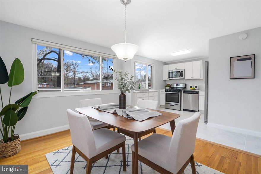 Stunningly Renovated Semi Detached Brick Home In Lochearn/Dalton! Walk-In And Enjoy An Open Floor Plan, Natural Lighting, Hardwood Flooring Throughout. The Main Level Offers A Gorgeous Kitchen /Dining Room Combination With Granite Countertops, Tile Backsplash and Stainless Steel Appliances.  Continuing Throughout The Home Is The Living Room Perfect For Entertaining With Large Windows Beaming With Natural Light. The Upper Level Offers 3 Spacious Bedroom And Full Bathroom. The Lower Level Includes Large Finished Basement, And Laundry Room With Ample Storage Space and Includes A Walk Out To The Backyard Which Is Complete With A Storage Shed And 1 Car Carport, and Driveway.